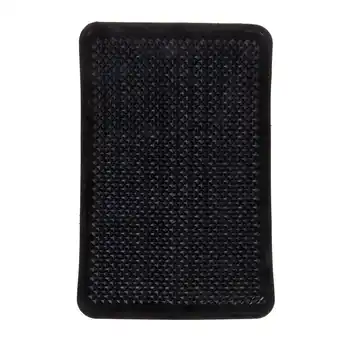 Zooplus L60 x B40 cm Kattenbakmat PVC Advanced Zwart aanbieding