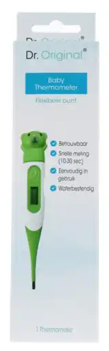 De Online Drogist Dr. Original Baby Thermometer Flexibele Punt aanbieding