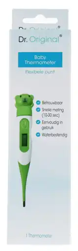 De Online Drogist Dr. Original Baby Thermometer Flexibele Punt aanbieding