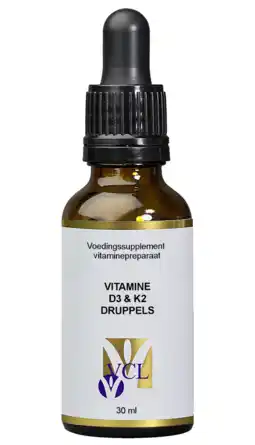 De Online Drogist Vital Cell Life Vitamine D3 & K2 Druppels aanbieding