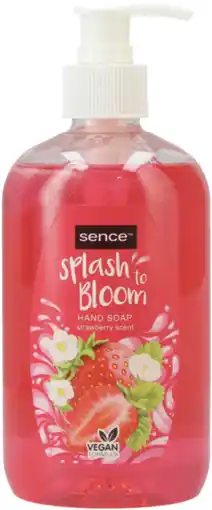 De Online Drogist Sence Splash To Bloom Hand Soap Strawberry aanbieding