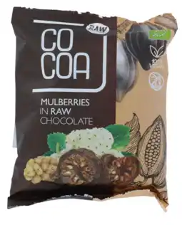 De Online Drogist Cocoa Chocolade Moerbeien aanbieding