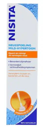 De Online Drogist Nisita Neusspoeling Mild-Hypertoon - opent en reinigt de verstopte neus aanbieding