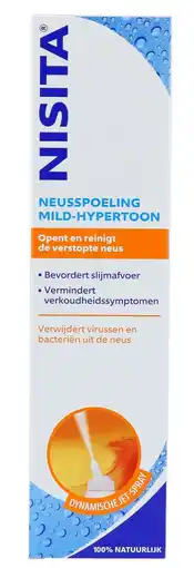 De Online Drogist Nisita Neusspoeling Mild-Hypertoon - opent en reinigt de verstopte neus aanbieding