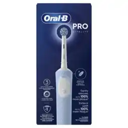 De Online Drogist Oral-B Vitality Pro Elektrische Tandenborstel Blauw aanbieding