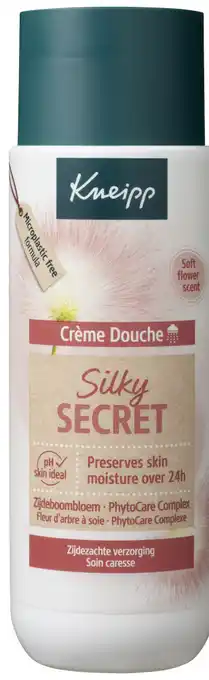 De Online Drogist Kneipp Crème Douche Silky Secret Soft Flower Scent aanbieding