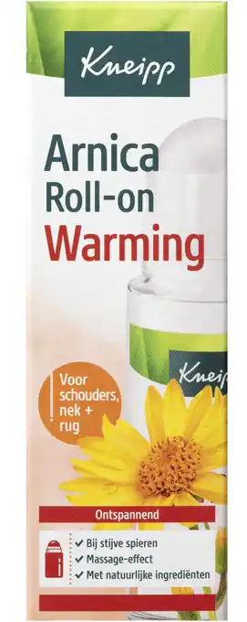De Online Drogist Kneipp Arnica Roll On Warming aanbieding