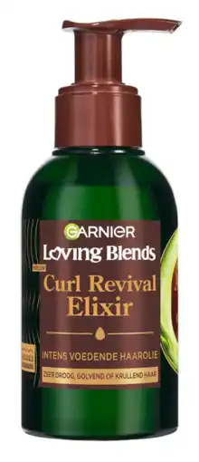 De Online Drogist Garnier Loving Blends Curl Revival Elixer Haarolie aanbieding