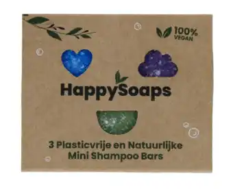 De Online Drogist HappySoaps Mini Shampoobars Vegan aanbieding