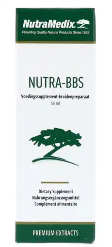 De Online Drogist Nutrimedix Nutra-BBS Druppels aanbieding