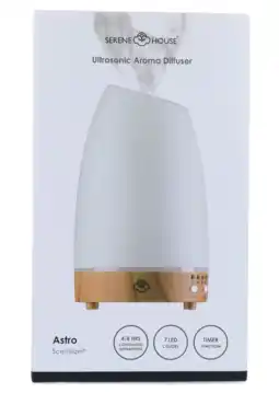 De Online Drogist Serene Glazen Diffuser Astro Wit aanbieding
