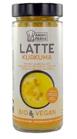 De Online Drogist Aman Prana Latte Kurkuma Bio aanbieding