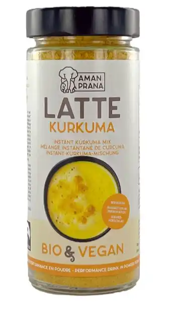 De Online Drogist Aman Prana Latte Kurkuma Bio aanbieding
