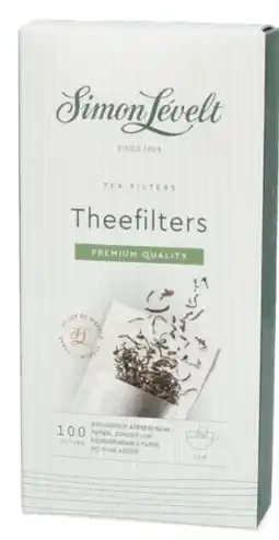 De Online Drogist Simon Levelt Premium Quality Theefilters Cup aanbieding