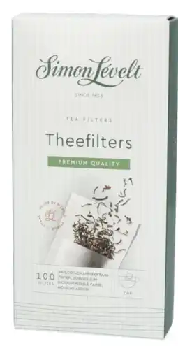 De Online Drogist Simon Levelt Premium Quality Theefilters Cup aanbieding