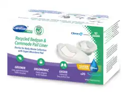 De Online Drogist CareBag Recycled Ondersteek- en Toiletstoelzakken aanbieding