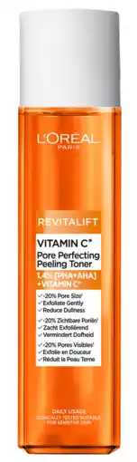 De Online Drogist L'Oréal Paris Revitalift Pore Perfecting Peeling Toner aanbieding