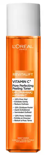 De Online Drogist L'Oréal Paris Revitalift Pore Perfecting Peeling Toner aanbieding
