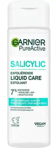 De Online Drogist Garnier Pure Active Salicylic Liquid Care Exfoliant aanbieding