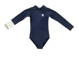 De Online Drogist Tenue Soleil UV Swimsuit Blauw 6-8 jaar aanbieding