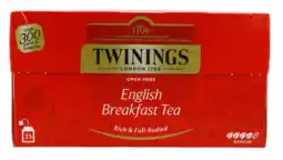 De Online Drogist Twinings English Breakfast Thee aanbieding