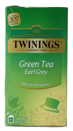 De Online Drogist Twinings Green Earl Grey Thee aanbieding