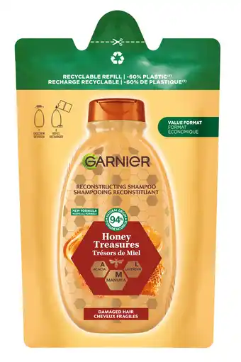 De Online Drogist Garnier Reconstructing Shampoo Honey Treasures aanbieding