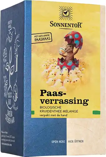 De Online Drogist Sonnentor Thee Paasverrassing Biologisch aanbieding