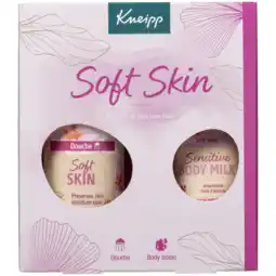 De Online Drogist Kneipp Soft Skin Douche & Body Milk Geschenkset aanbieding