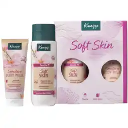 De Online Drogist Kneipp Soft Skin Douche & Body Milk Geschenkset aanbieding