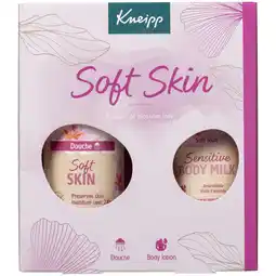 De Online Drogist Kneipp Soft Skin Douche & Body Milk Geschenkset aanbieding