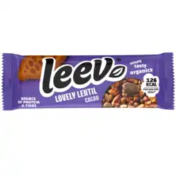 De Online Drogist Leev Cacao Lovely Lentil Bar aanbieding
