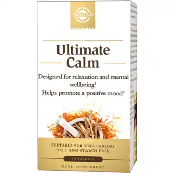 De Online Drogist Solgar Ultimate Calm (Ontspanning*) Tabletten aanbieding