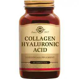 De Online Drogist Solgar Collageen Hyaluronzuur Tabletten aanbieding