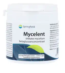 De Online Drogist Springfield Mycelent Capsules aanbieding