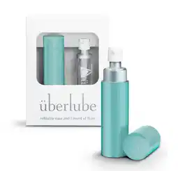 De Online Drogist Uberlube Hervulbaar Glijmiddel Turquoise aanbieding