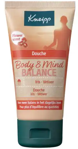 De Online Drogist Kneipp Douche Body & Mind Balance Iris Vetiver Flower Scent Mini aanbieding