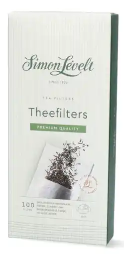 De Online Drogist Simon Levelt Premium Quality Theefilters Pot aanbieding