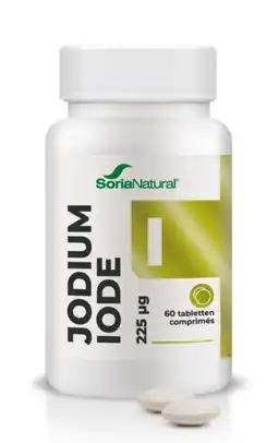 De Online Drogist Soria Natural Jodium 225mcg Tabletten aanbieding