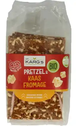 De Online Drogist Dr Karg Pretzel & Kaas Crackers aanbieding