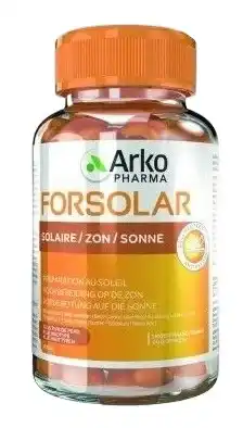 De Online Drogist Arkopharma Forsolar Zon Gummies aanbieding