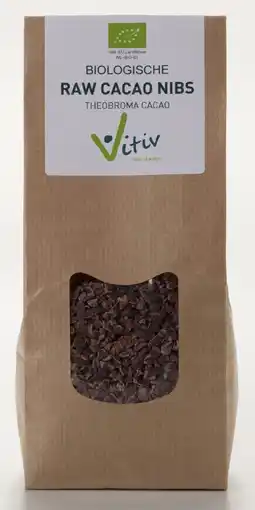 De Online Drogist Vitiv Biologische Cacao Nibs aanbieding