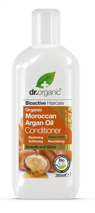 De Online Drogist Dr Organic Moroccan Argan Oil Conditioner aanbieding