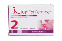 De Online Drogist Just For Femme Capsules aanbieding