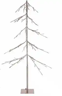 Intratuin Intratuin LED kerstboom Daan goud met 96 lampjes warm wit D 57 H 120 cm aanbieding