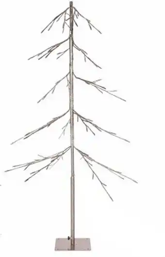 Intratuin Intratuin LED kerstboom Daan goud met 96 lampjes warm wit D 57 H 120 cm aanbieding