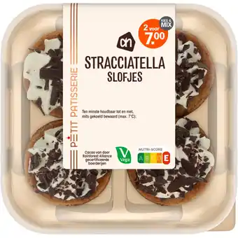 Albert Heijn AH Stracciatella Slofjes aanbieding