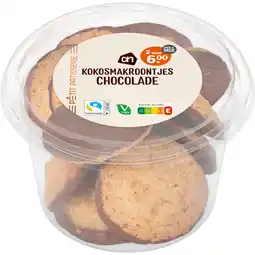 Albert Heijn AH Kokosmakroontjes pure chocolade aanbieding