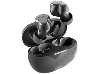 MediaMarkt Fresh 'n Rebel Twins Breez Oordopjes Zwart aanbieding