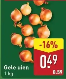 ALDI Gele uien aanbieding